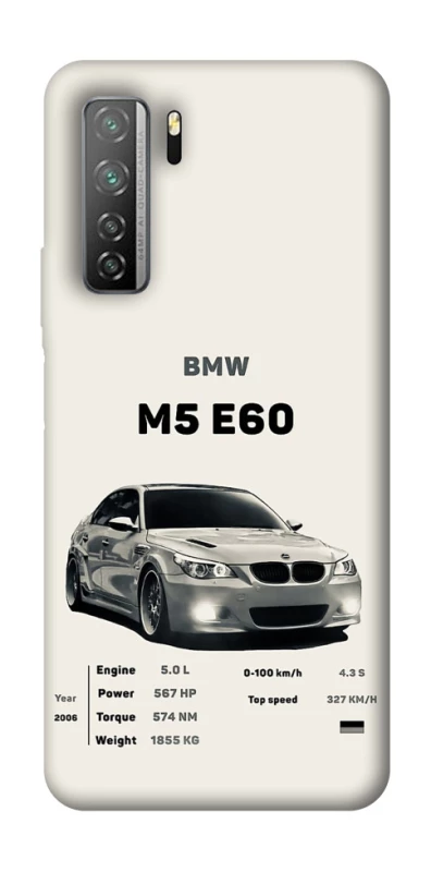 Чехол на Huawei Nova 7 SE BMW M5 E60 фото 1 из 1