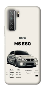 Чехол на Huawei Nova 7 SE BMW M5 E60 фото 1 из 1