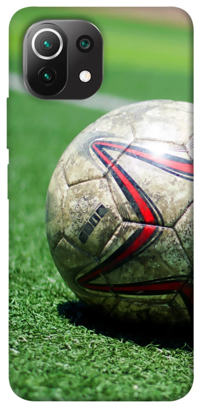 Чохол на Xiaomi Mi 11 Lite М'яч на газоні фото 1 з 1