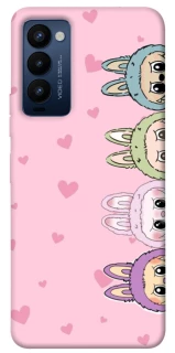 Чехол на TECNO Camon 18 All Labubu 4 фото 1 из 1