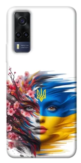 Чохол на Vivo Y53s Flowering Ukraine фото 1 з 1