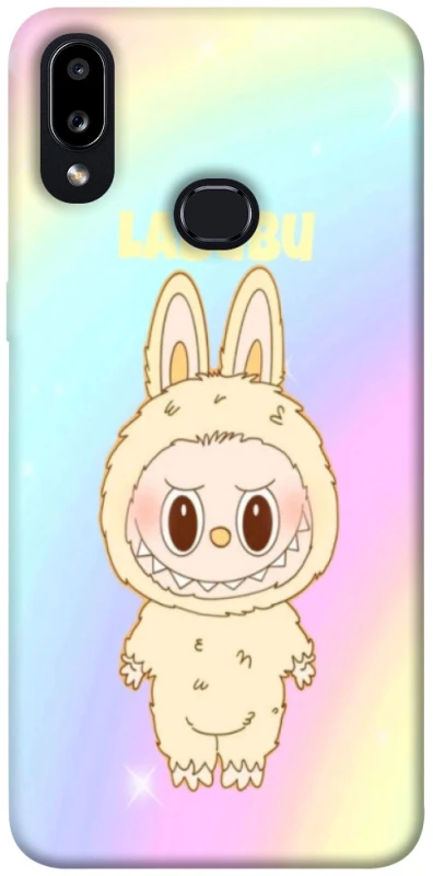 Чохол на Samsung Galaxy A10s Fluffy Rainbow Labubu фото 1 з 1