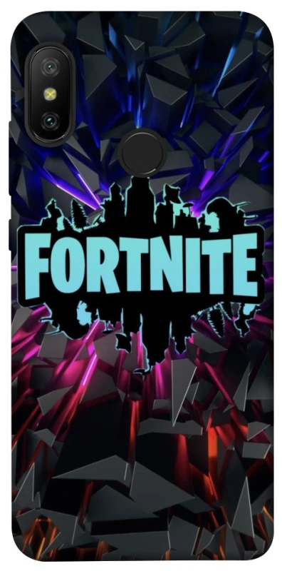 Чохол на Xiaomi Mi A2 Lite / Xiaomi Redmi 6 Pro Fortnite logo ver.3 фото 1 з 1