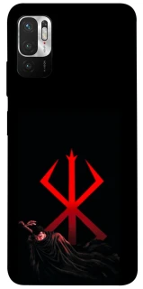 Чехол на Xiaomi Poco M3 Pro 4G / 5G Berserk Red Logo фото 1 из 1