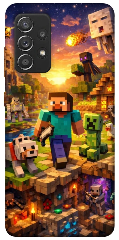 Чохол на Samsung Galaxy A52 4G / A52 5G Minecraft v6 фото 1 з 1