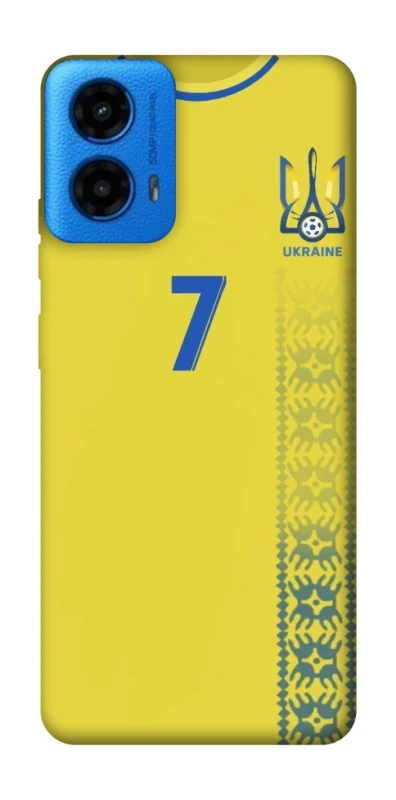 Чехол на Motorola Moto G45 UA-Football ver.3 фото 1 из 1