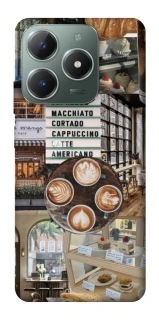 Чохол на Realme C61 Coffee collage ver.5 фото 1 з 1
