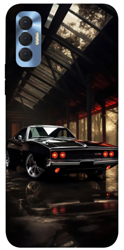 Чохол на TECNO Spark 8P Black classic car фото 1 з 1