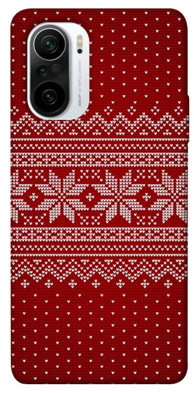 Чехол на Xiaomi Redmi K40 / K40 Pro / K40 Pro+ / Poco F3 Christmas jumper ver.3 фото 1 из 1