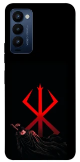 Чохол на TECNO Camon 18 Berserk Red Logo фото 1 з 1