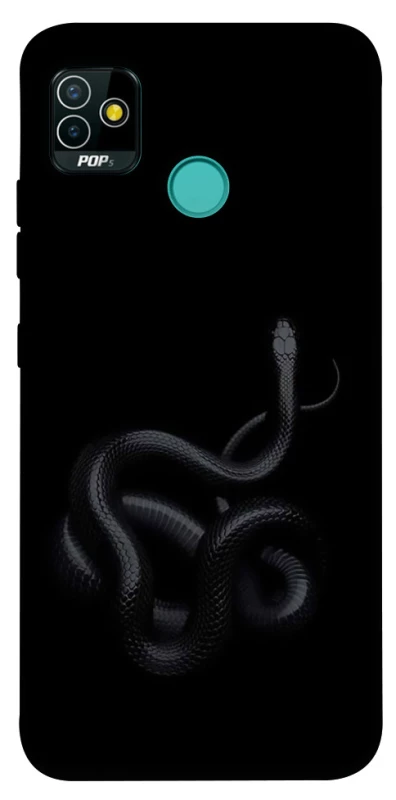 Чохол на TECNO POP 5 Black snake фото 1 з 1