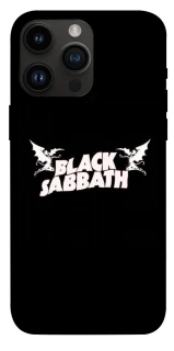 Чехол на Apple iPhone 14 Pro Max (6.7") Black Sabbath logo ver.2 фото 1 из 1