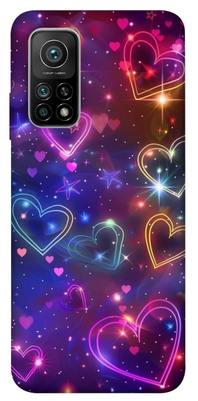 Чехол на Xiaomi Mi 10T Drawn hearts фото 1 из 1
