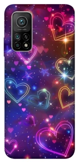 Чохол на Xiaomi Mi 10T Drawn hearts фото 1 з 1
