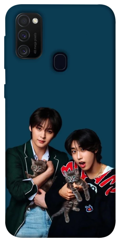 Чохол на Samsung Galaxy M30s / M21 Lee Know and Han - Stray Kids фото 1 з 1