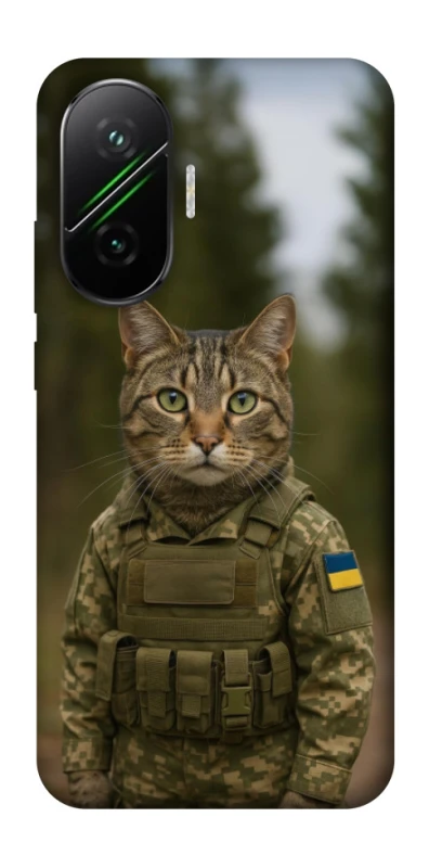 Чохол на Xiaomi Poco F7 Кіт захисник фото 1 з 1