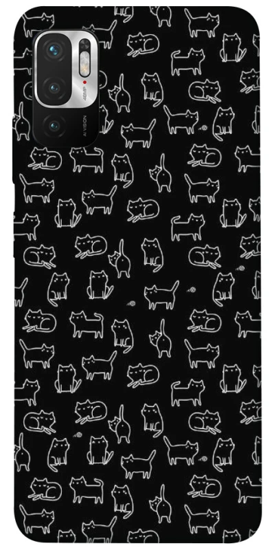 Чохол на Xiaomi Poco M3 Pro 4G / 5G Black Cats фото 1 Чохол на Xiaomi Poco M3 Pro 4G / 5G Black Cats фото 1 з 1
