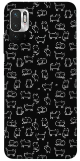 Чохол на Xiaomi Poco M3 Pro 4G / 5G Black Cats фото 1 Чохол на Xiaomi Poco M3 Pro 4G / 5G Black Cats фото 1 з 1