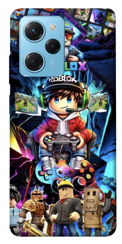 Чохол на Xiaomi Poco X5 Pro 5G Roblox collage ver.4 фото 1 з 1