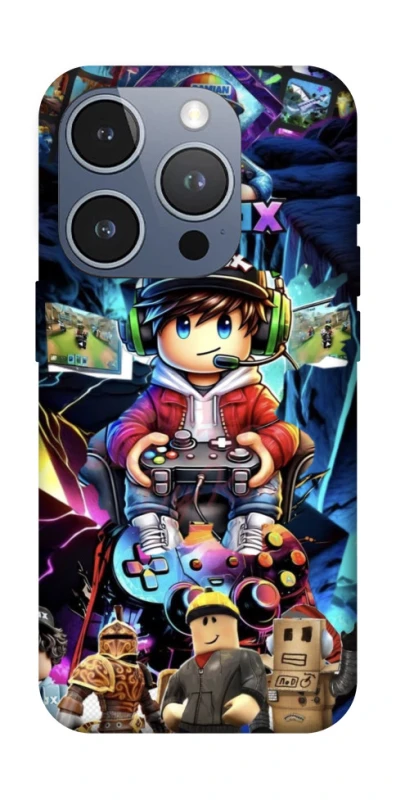 Чохол на Apple iPhone 16 Pro Roblox collage ver.4 фото 1 з 1