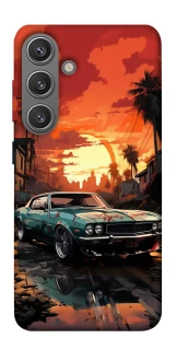 Чохол на Samsung Galaxy S24+ Car at sunset фото 1 з 1