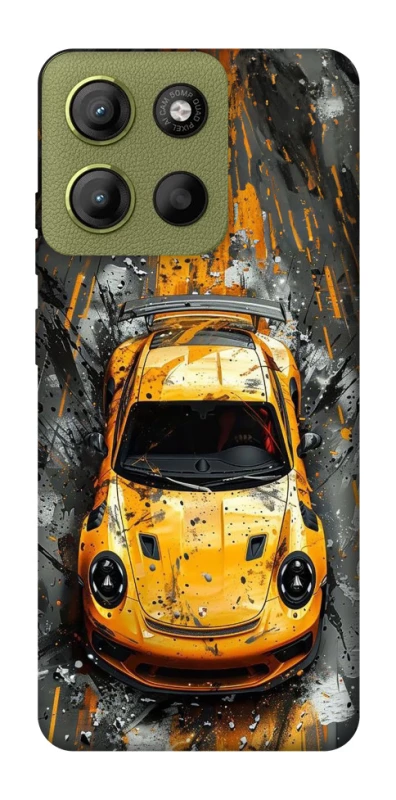 Чохол на Motorola Moto G15 4G Drawn Porsche фото 1 з 1