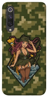 Чохол на Xiaomi Mi 9 SE Military Waifu фото 1 з 1