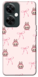 Чехол на OnePlus Nord CE 3 Lite Pink bows and Labubus фото 1 из 1