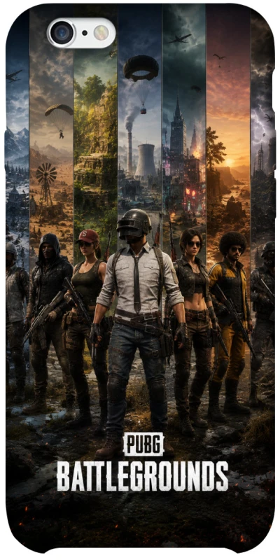 Чохол на Apple iPhone 6/6s plus (5.5") PUBG фото 1 з 1