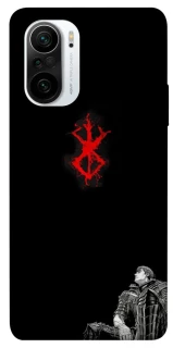 Чехол на Xiaomi Redmi K40 / K40 Pro / K40 Pro+ / Poco F3 berserk black фото 1 из 1