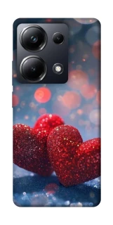 Чехол на Xiaomi Poco M6 Pro 4G Red hearts фото 1 из 1
