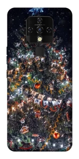 Чехол на TECNO Camon 16 SE Новогодний v28 фото 1 Чехол на TECNO Camon 16 SE Новогодний v28 фото 1 из 1