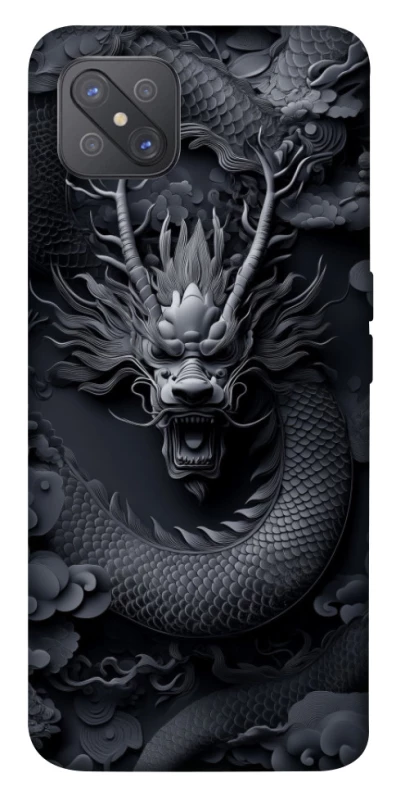 Чохол на Oppo A92s black dragon фото 1 з 1