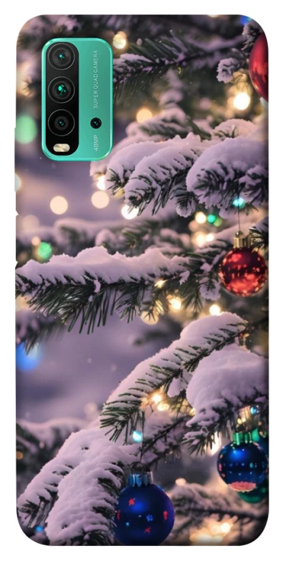 Чехол на Xiaomi Redmi Note 9 4G / Redmi 9 Power Новогодний v31 фото 1 из 1