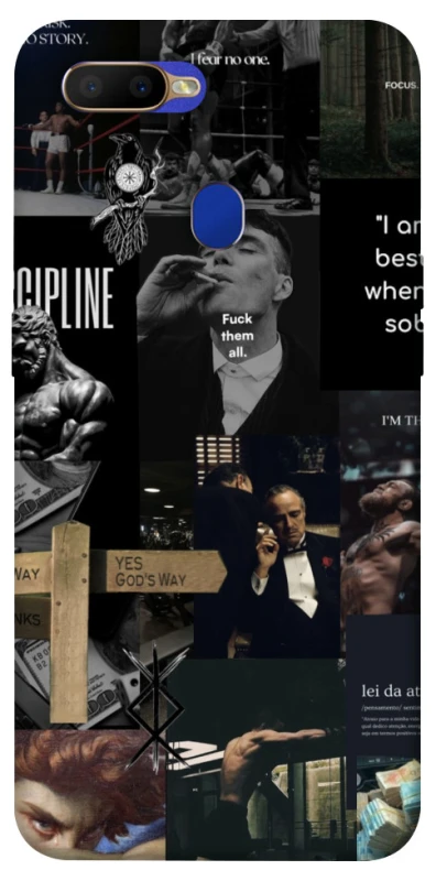 Чохол на Oppo A5s Men's style v2 фото 1 з 1