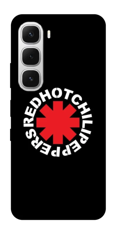 Чохол на Infinix Hot 60i Red Hot Chili Peppers logo фото 1 з 1
