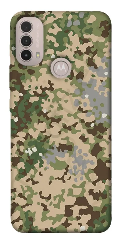Чохол на Motorola Moto E40 camouflage v5 фото 1 з 1