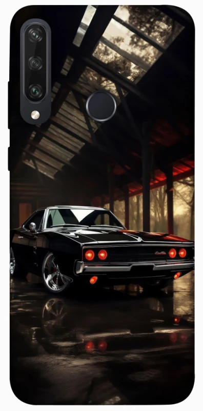 Чохол на Huawei Y6p Black classic car фото 1 з 1