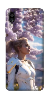 Чехол на ZTE Blade A5 (2020) Cyber space girl ver.1 фото 1 из 1