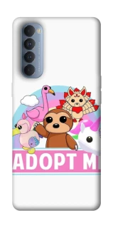 Чехол на Oppo Reno 4 Pro Adopt Me Pets Logo фото 1 из 1