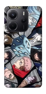 Чехол на Xiaomi Redmi Note 14 4G (Europe version) jujutsu kaisen v4 фото 1 из 1