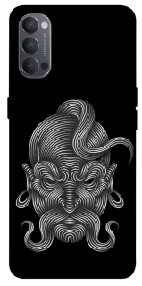 Чехол на Oppo Reno 4 Козак v2 фото 1 из 1