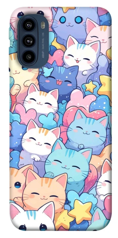 Чохол на Motorola Moto G41 Funny Kittens ver.3 фото 1 з 1