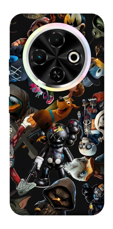 Чехол на TECNO Spark 30C Cartoons фото 1 из 1