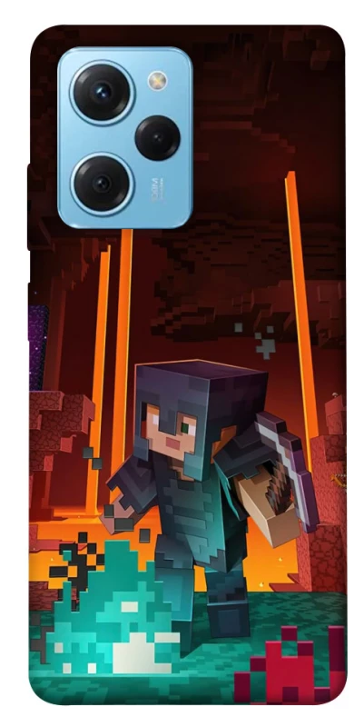 Чехол на Xiaomi Poco X5 Pro 5G Minecraft game adventure фото 1 из 1