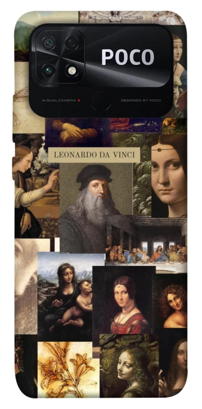 Чехол на Xiaomi Poco C40 Leonardo da Vinci фото 1 из 1