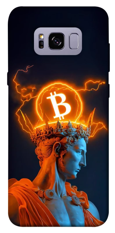 Чехол на Samsung G955 Galaxy S8 Plus Bitcoin God фото 1 из 1