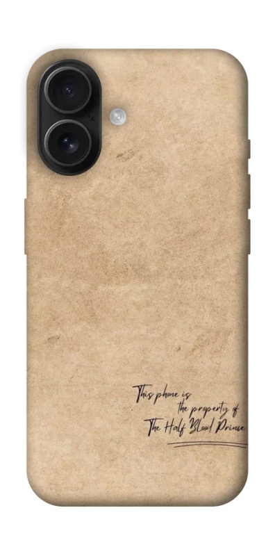 Чохол на Apple iPhone 16 Harry Potter Half-Blood Prince фото 1 з 1