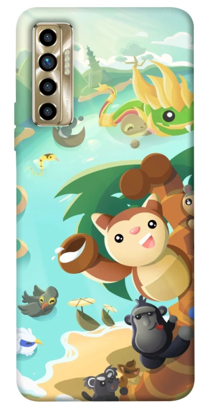 Чехол на TECNO Camon 17P Adopt Me Tropical Adventure фото 1 из 1
