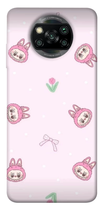 Чохол на Xiaomi Poco X3 NFC / Poco X3 Pro Labubu Flower фото 1 з 1